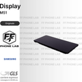 DISPLAY OLED SAMSUNG GALAXY M51 SCHERMO COMPLETO CON FRAME SERVICE PACK RICAMBIO