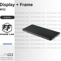 DISPLAY OLED SAMSUNG GALAXY M32 SCHERMO COMPLETO CON FRAME SERVICE PACK