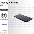 DISPLAY OLED SAMSUNG GALAXY M12 SCHERMO COMPLETO CON FRAME SERVICE PACK