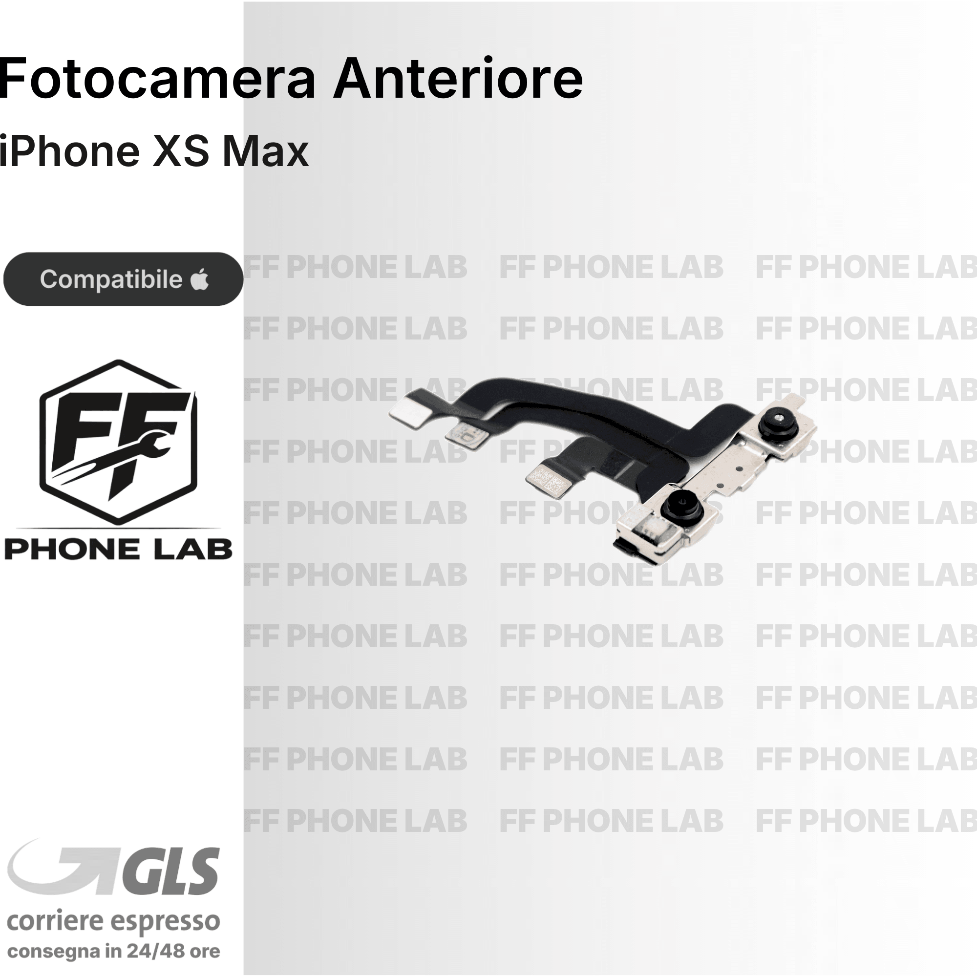 FOTOCAMERA ANTERIORE APPLE IPHONE XS MAX PULLED SENZA FACE ID RICAMBIO