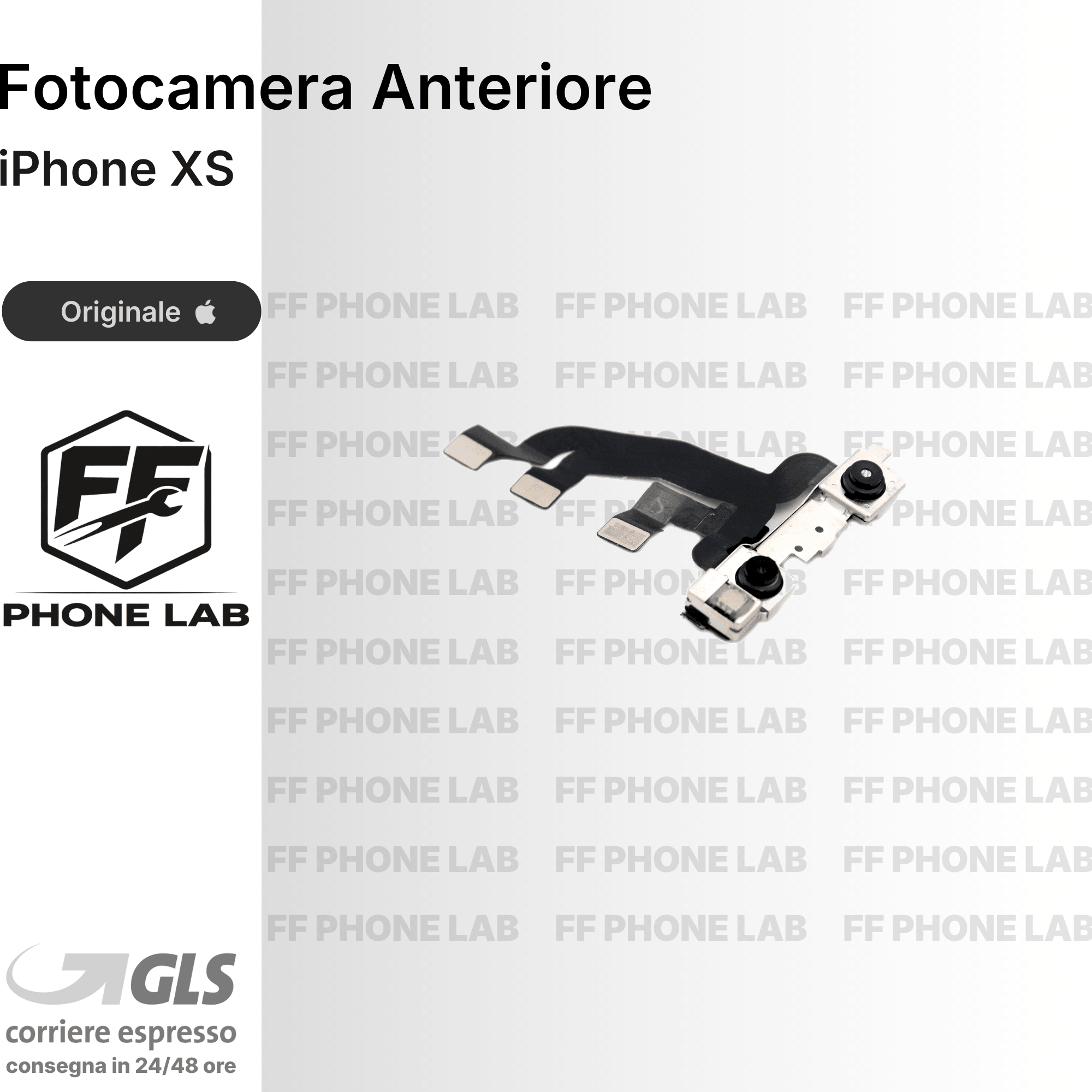 FOTOCAMERA ANTERIORE APPLE IPHONE XS PULLED SENZA FACE ID RICAMBIO