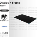 DISPLAY OLED SAMSUNG GALAXY TAB S8 SM-X700N/X706B SCHERMO COMPLETO CON FRAME