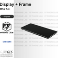 DISPLAY OLED SAMSUNG GALAXY M52 5G SCHERMO COMPLETO CON FRAME SERVICE PACK LCD