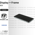DISPLAY OLED SAMSUNG GALAXY S22 SM-S901B SCHERMO COMPLETO CON FRAME SERVICE PACK