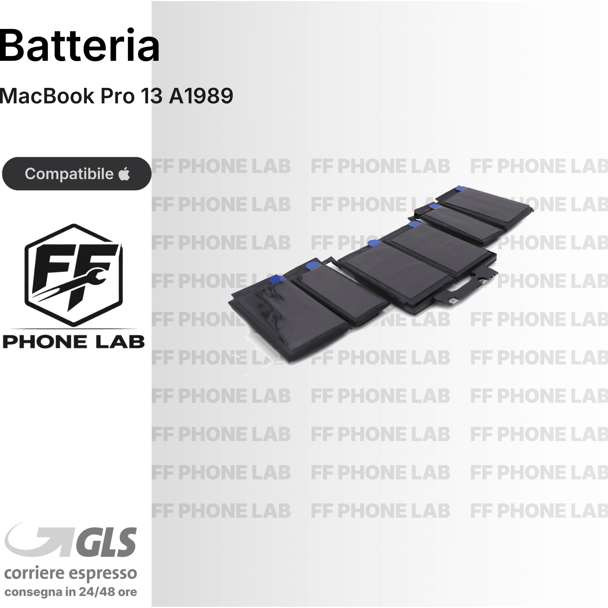BATTERIA MACBOOK PRO 13 A1989/A2251 RICAMBIO PILA ACCUMULATORE ALTA CAPACITA