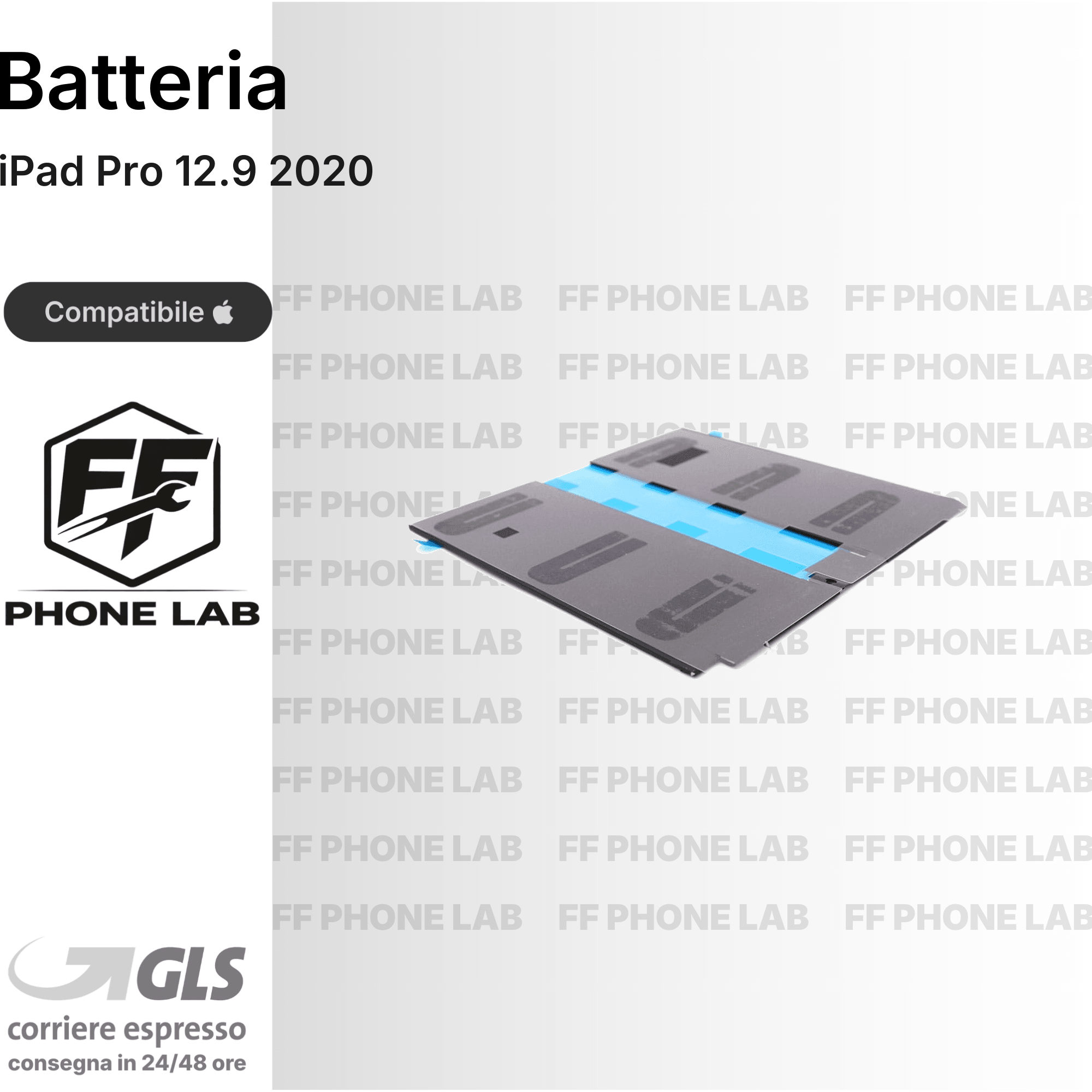 BATTERIA APPLE IPAD PRO 12.9 2020 RICAMBIO PILA ACCUMULATORE ALTA CAPACITA NUOVA