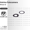 VETRO FOTOCAMERA APPLE IPHONE 12 RICAMBIO LENTE OBIETTIVO POSTERIORE ORIGINALE