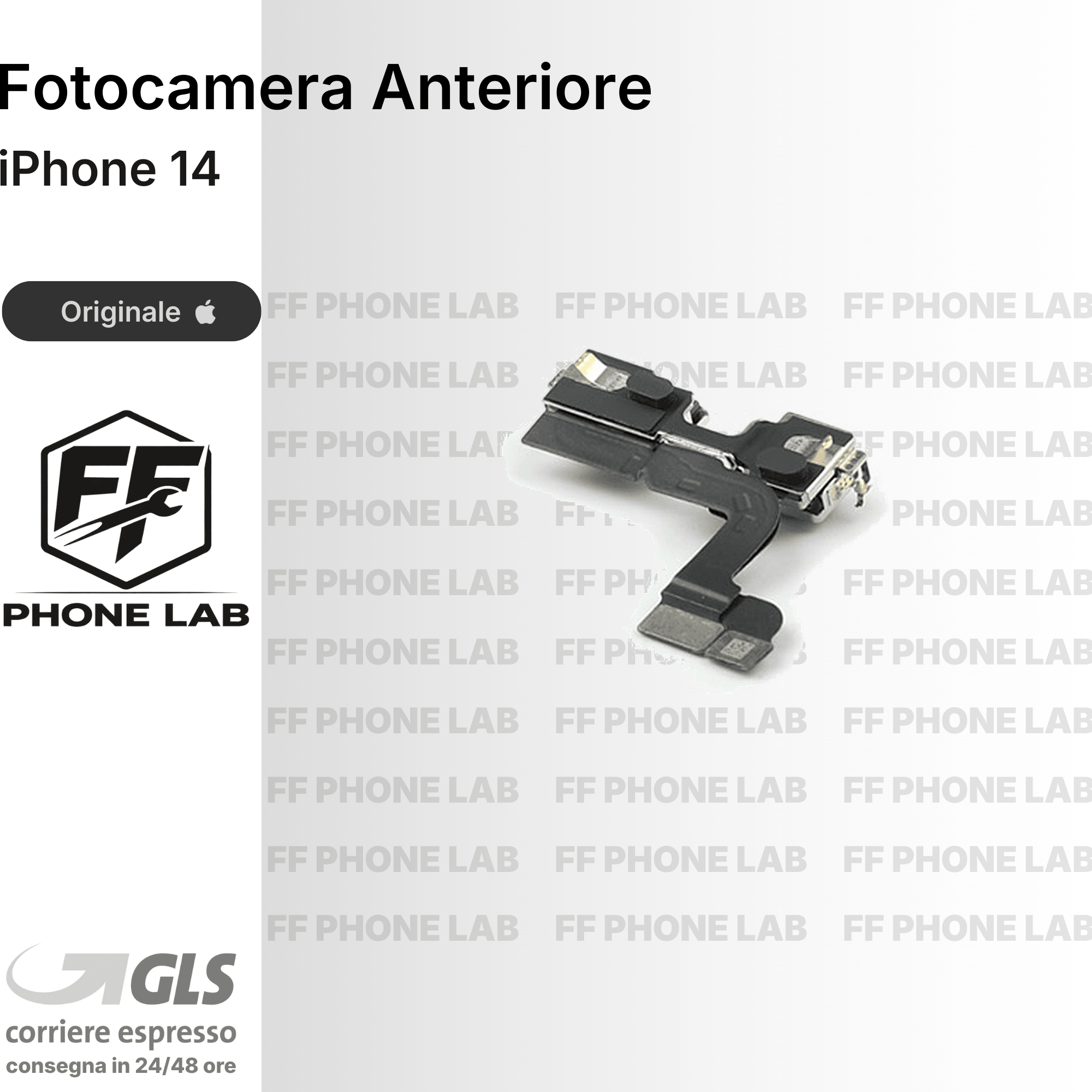 FOTOCAMERA ANTERIORE APPLE IPHONE 14 PULLED SENZA FACE ID RICAMBIO