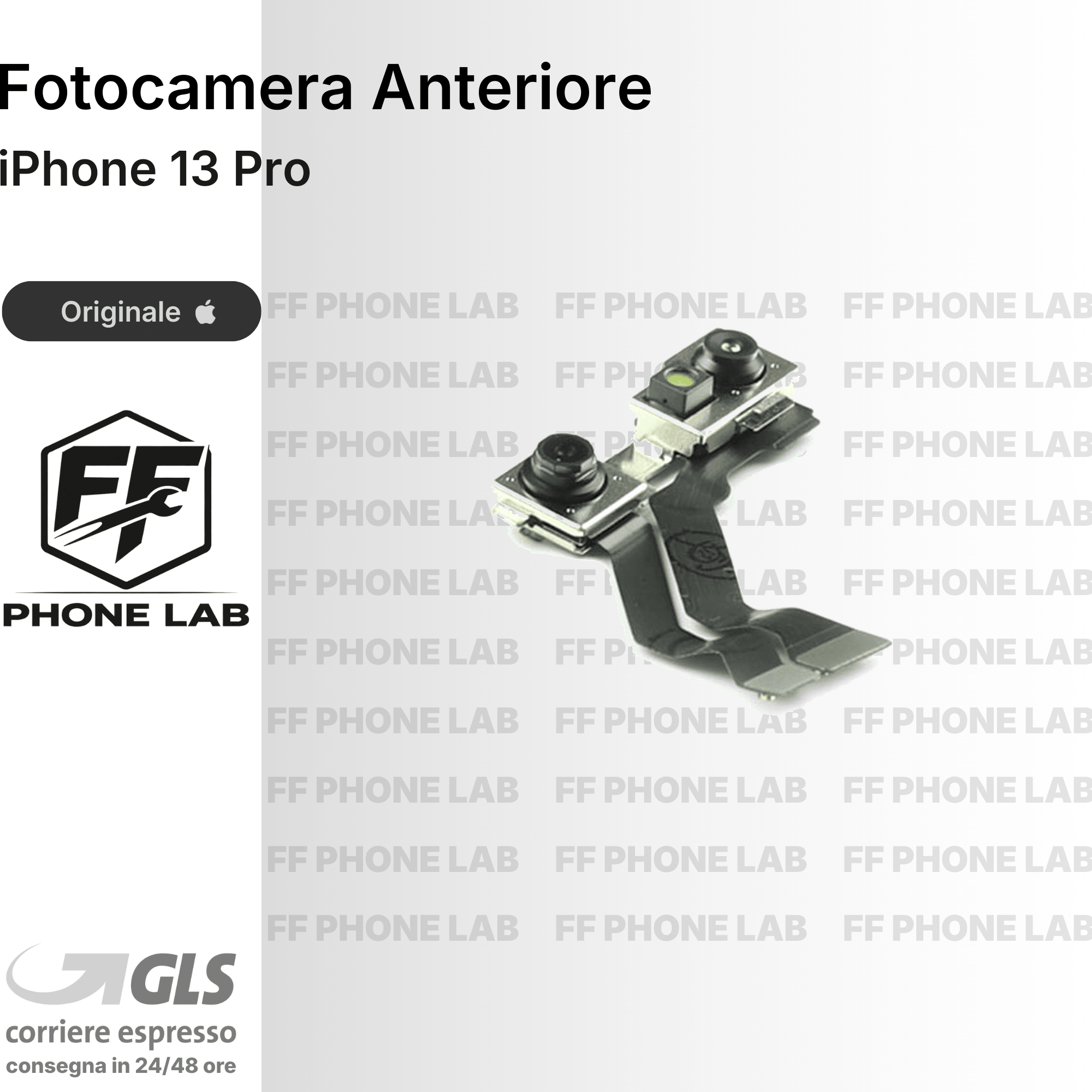 FOTOCAMERA ANTERIORE APPLE IPHONE 13 PRO PULLED SENZA FACE ID RICAMBIO