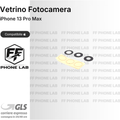 VETRO FOTOCAMERA APPLE IPHONE 13 PRO RICAMBIO LENTE OBIETTIVO POSTERIORE NUOVO