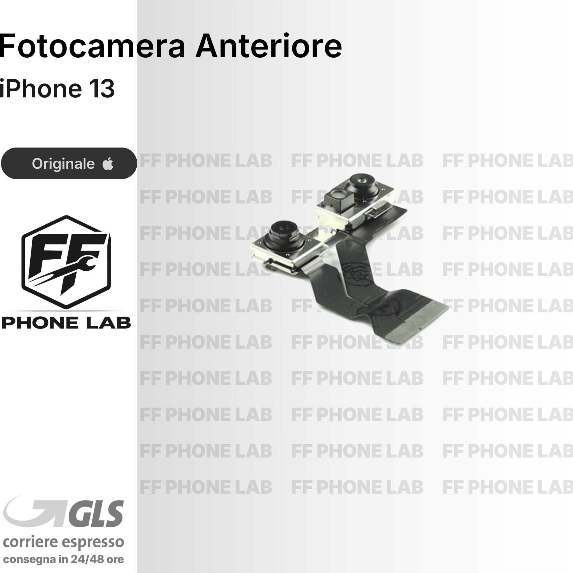 FOTOCAMERA ANTERIORE APPLE IPHONE 13 PULLED SENZA FACE ID RICAMBIO