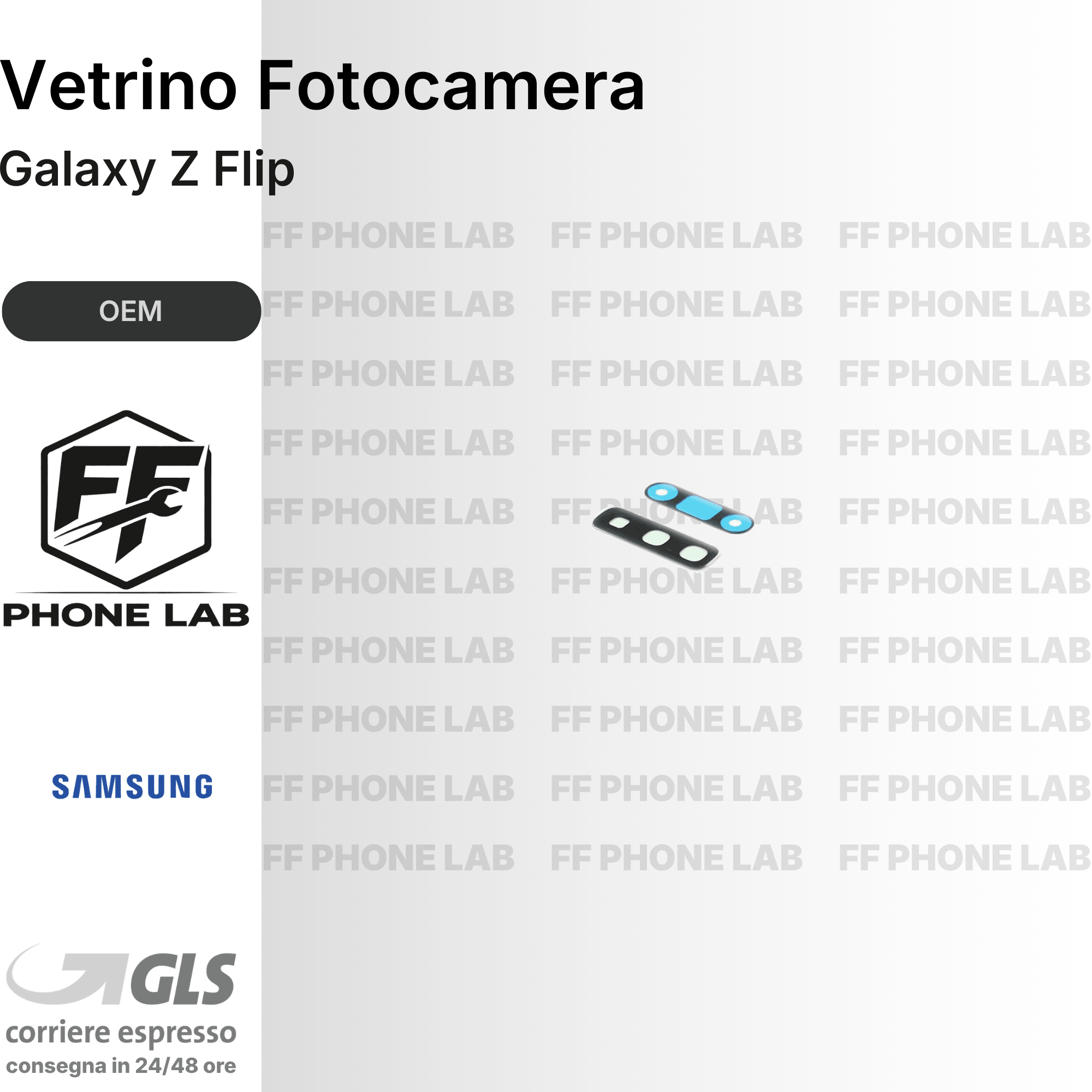 VETRO FOTOCAMERA SAMSUNG GALAXY Z FLIP 4 RICAMBIO LENTE OBIETTIVO POSTERIORE