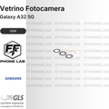 VETRO FOTOCAMERA SAMSUNG GALAXY A32 RICAMBIO LENTE OBIETTIVO POSTERIORE NUOVO