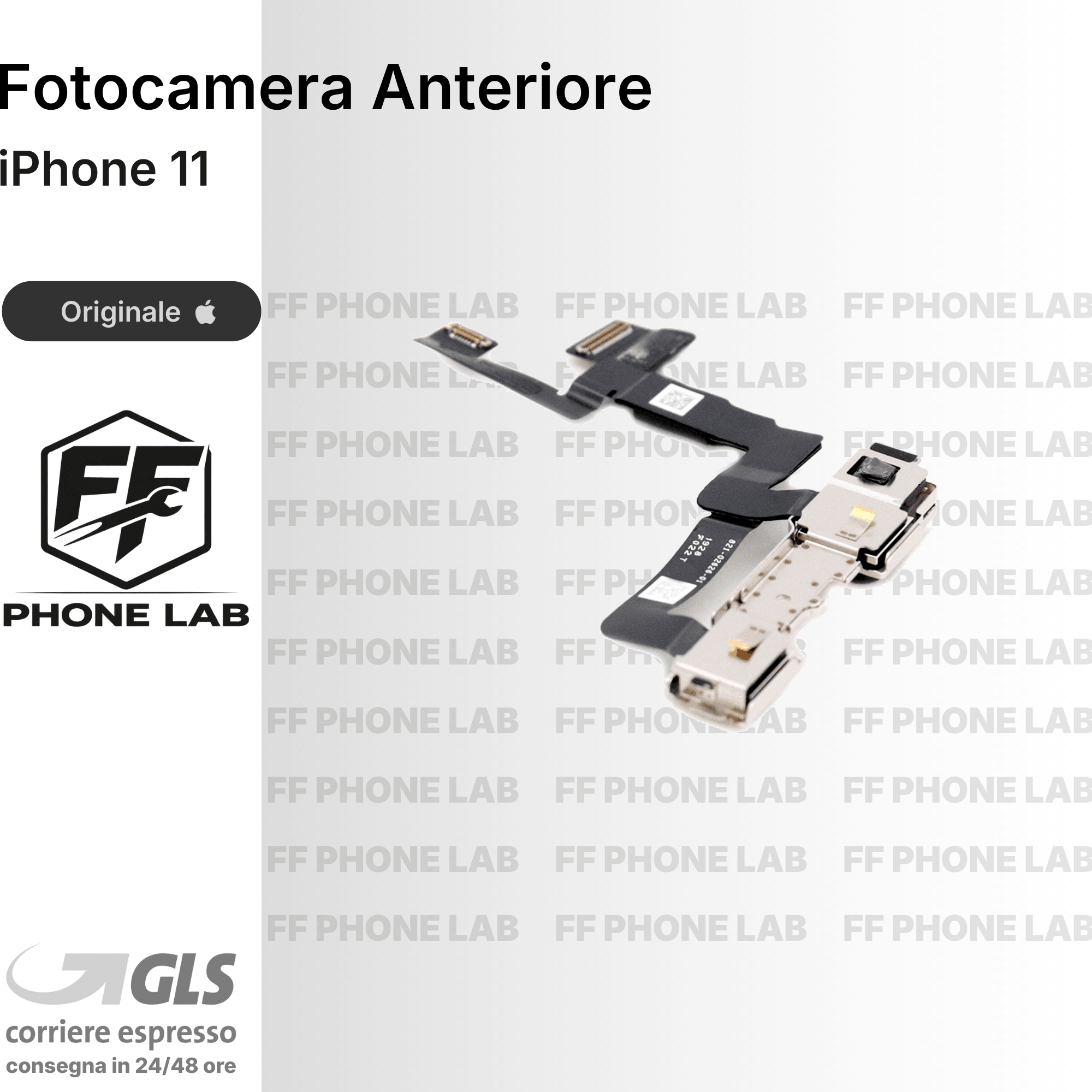 FOTOCAMERA ANTERIORE APPLE IPHONE 11 PULLED SENZA FACE ID RICAMBIO