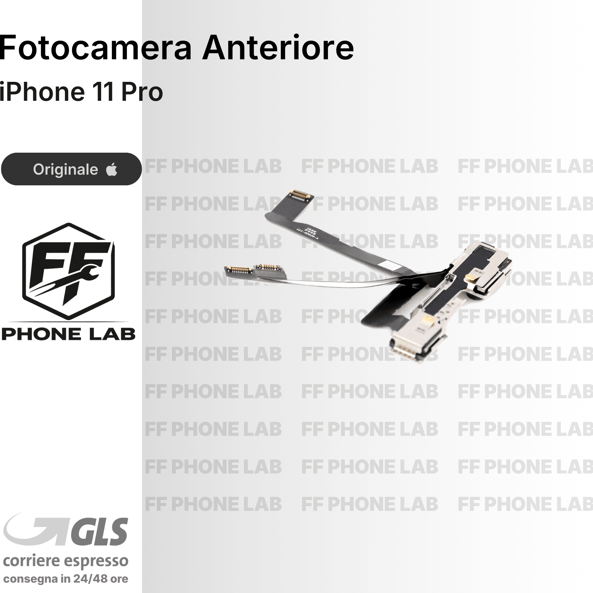 FOTOCAMERA ANTERIORE APPLE IPHONE 11 PRO PULLED SENZA FACE ID RICAMBIO