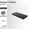 DISPLAY OLED SAMSUNG GALAXY S20 ULTRA SCHERMO COMPLETO CON FRAME SERVICE PACK