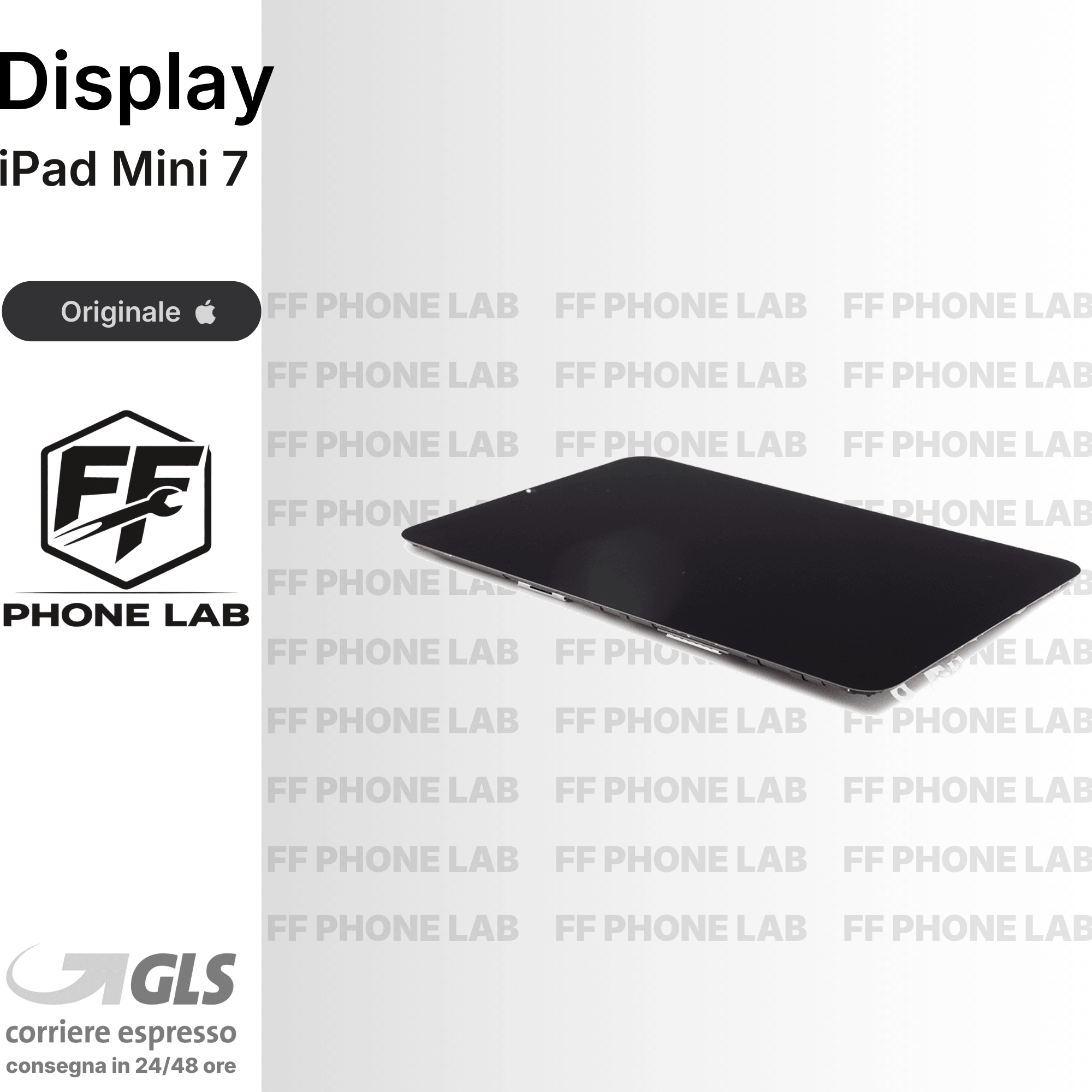 DISPLAY OLED APPLE IPAD MINI 7 RICAMBIO SCHERMO LCD TOUCH VETRO SCREEN NUOVO