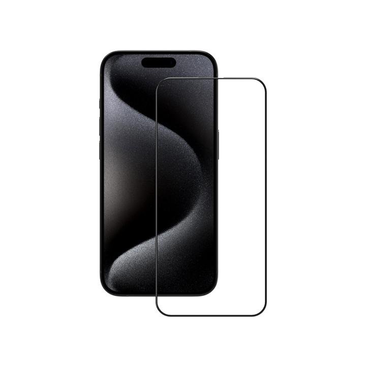 PELLICOLA VETRO TEMPERATO IPHONE 11-17 PRO MAX EDGE TO EDGE FULL COVER NOVANL