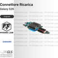 CONNETTORE RICARICA SAMSUNG GALAXY S26 RICAMBIO PORTA DOCK FLAT PER RIPARAZIONE