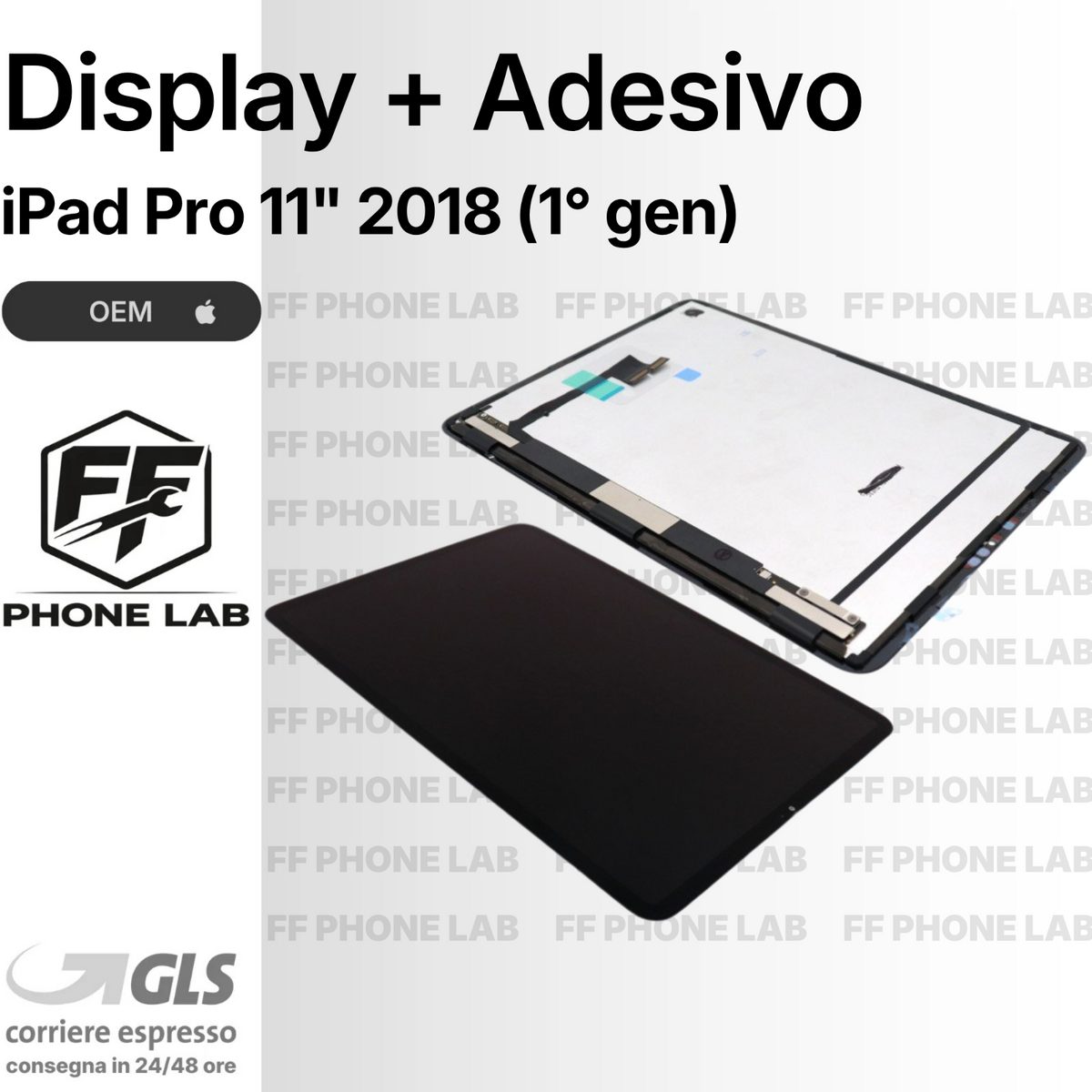 Display per iPad — OEM, adesivo incluso