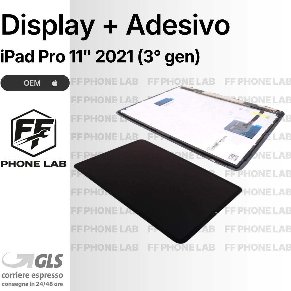 Display per iPad — OEM, adesivo incluso