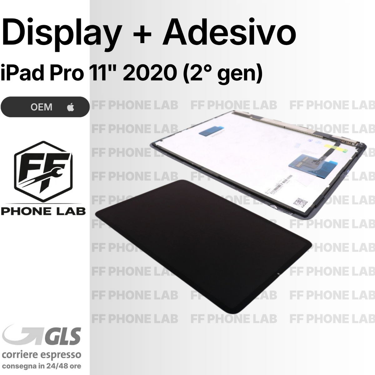 Display per iPad — OEM, adesivo incluso