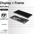 Display per Galaxy S23 Ultra — Originale Service Pack, diagnosticabile (nessun errore)