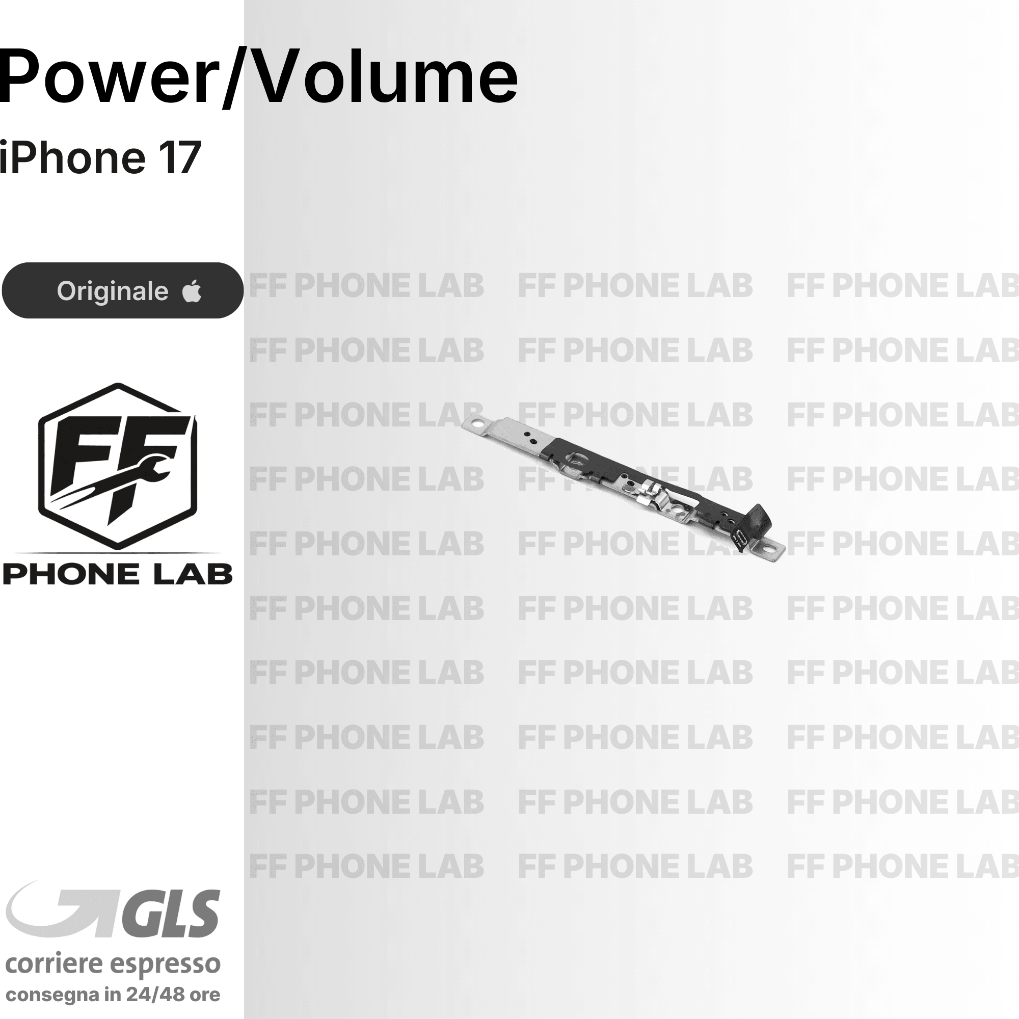 FLAT TASTO VOLUME APPLE IPHONE 17 VOLUME FLEX RICAMBIO