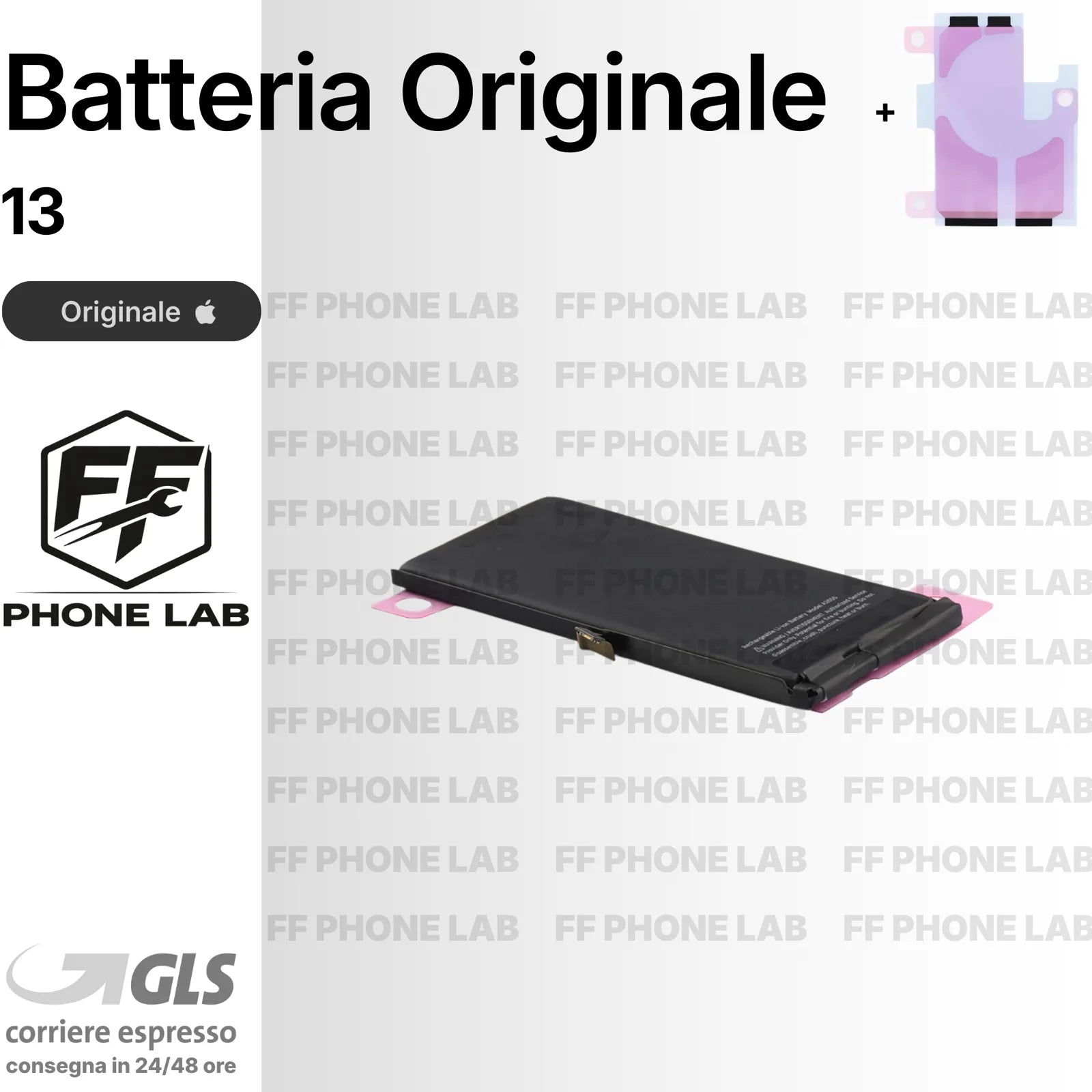 BATTERIA ORIGINALE APPLE IPHONE 13 A2655 3227MAH PULLED RICAMBIO TESTATA