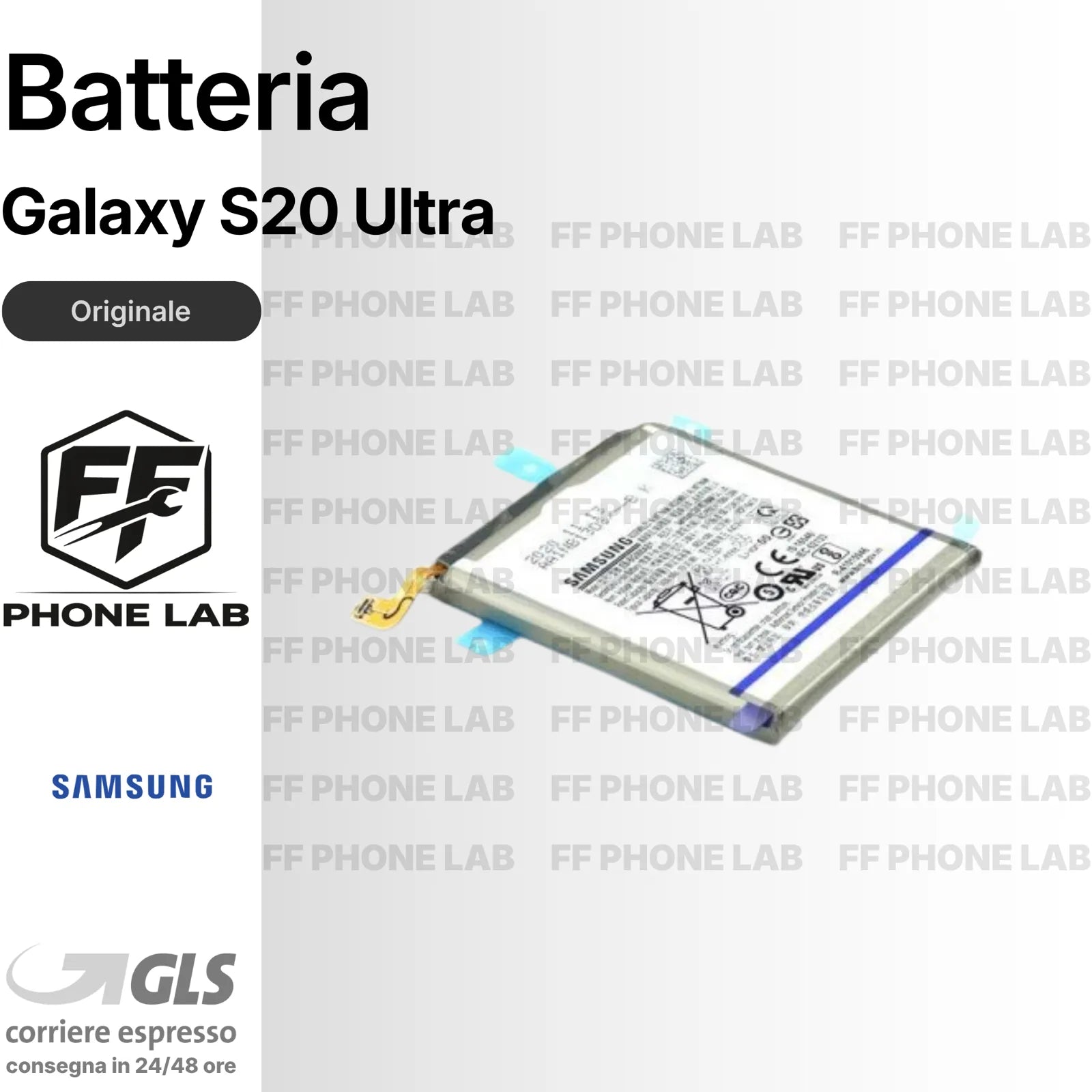 BATTERIA ORIGINALE SAMSUNG GALAXY S20 ULTRA SERVICE PACK SM-G988 GH82-22272A