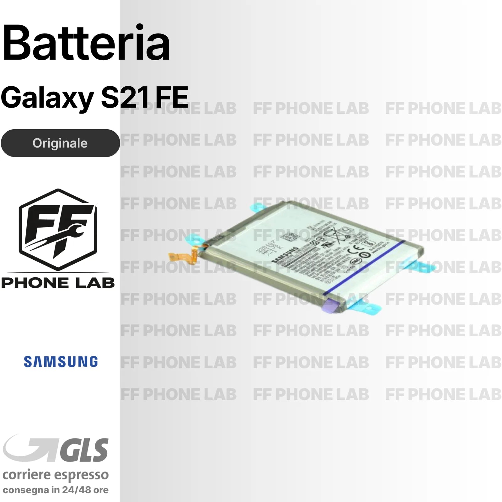 BATTERIA ORIGINALE SAMSUNG GALAXY S21 FE 5G SM-G990 GH82-26409A SERVICE PACK