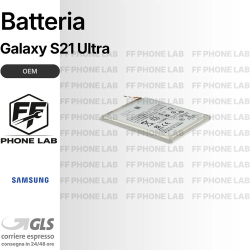 BATTERIA SAMSUNG GALAXY S21 ULTRA 5G SM-G998 GH82-24592A NUOVA PARI ORIGINALE