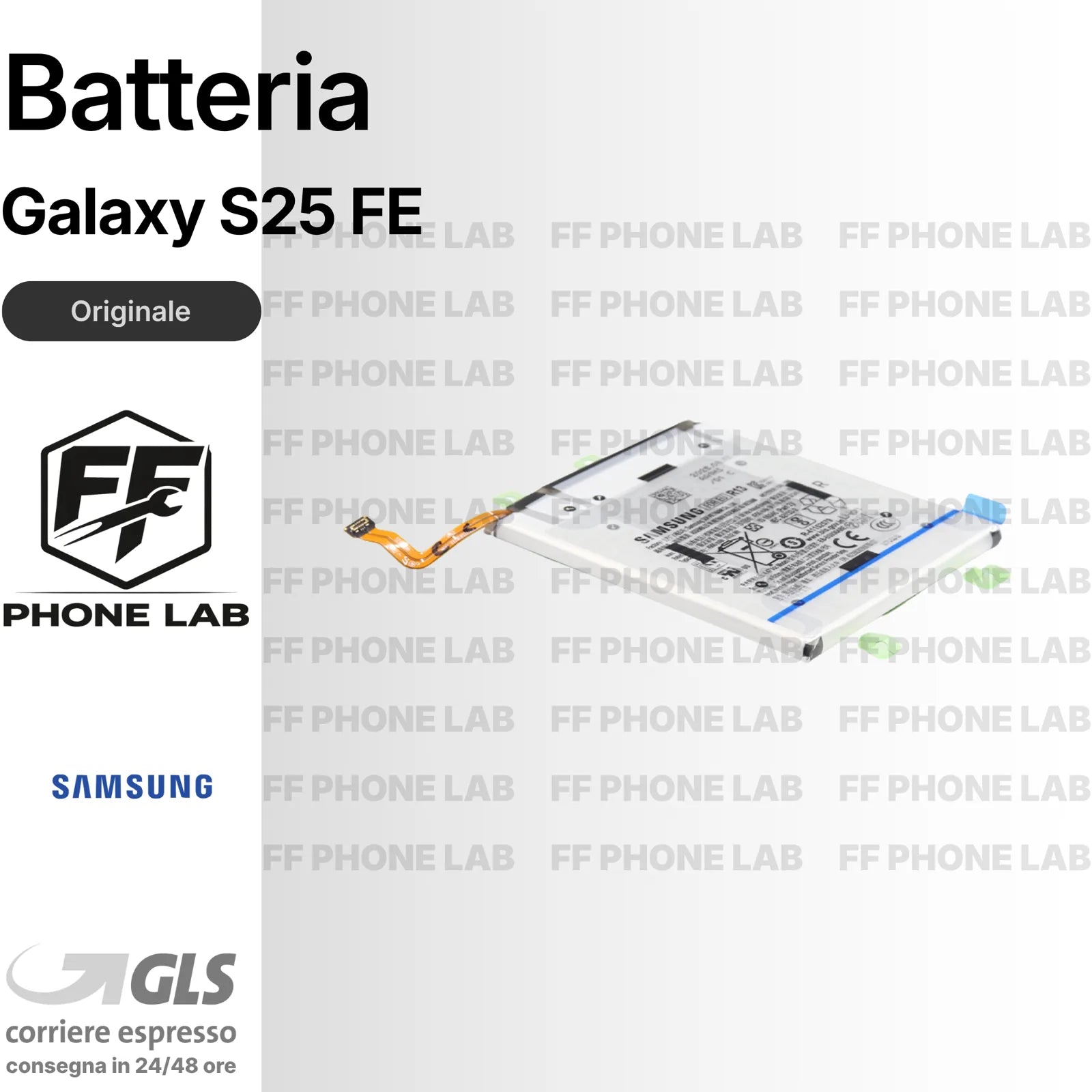 BATTERIA ORIGINALE SAMSUNG GALAXY S25 FE SM-S731 GH82-38432A NUOVA SERVICE PACK