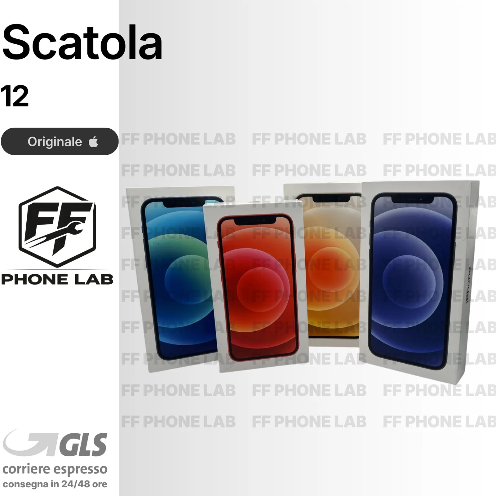 SCATOLA ORIGINALE APPLE IPHONE 12 A2403 VUOTA BOX