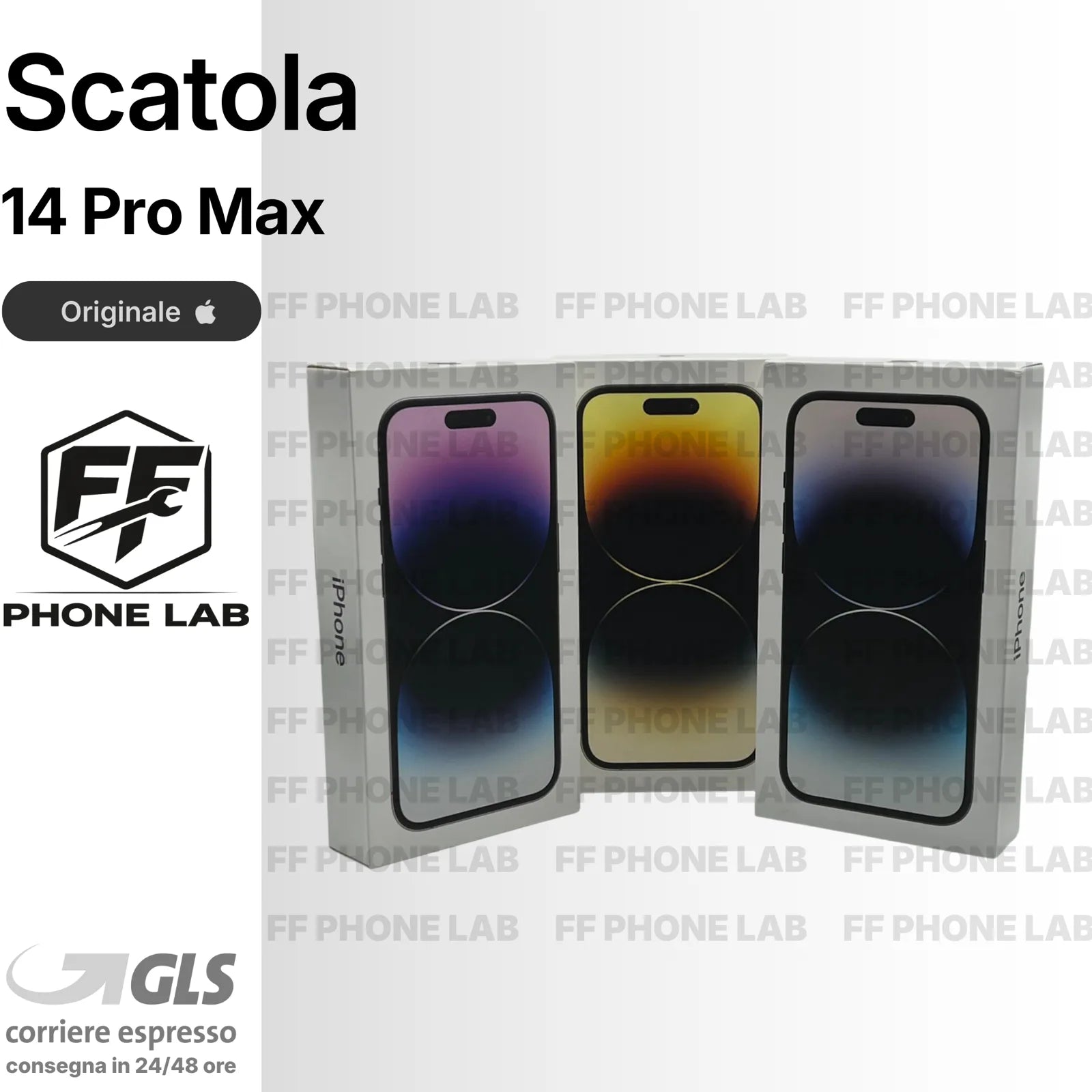 SCATOLA ORIGINALE APPLE IPHONE 14 PRO MAX A2894 VUOTA BOX