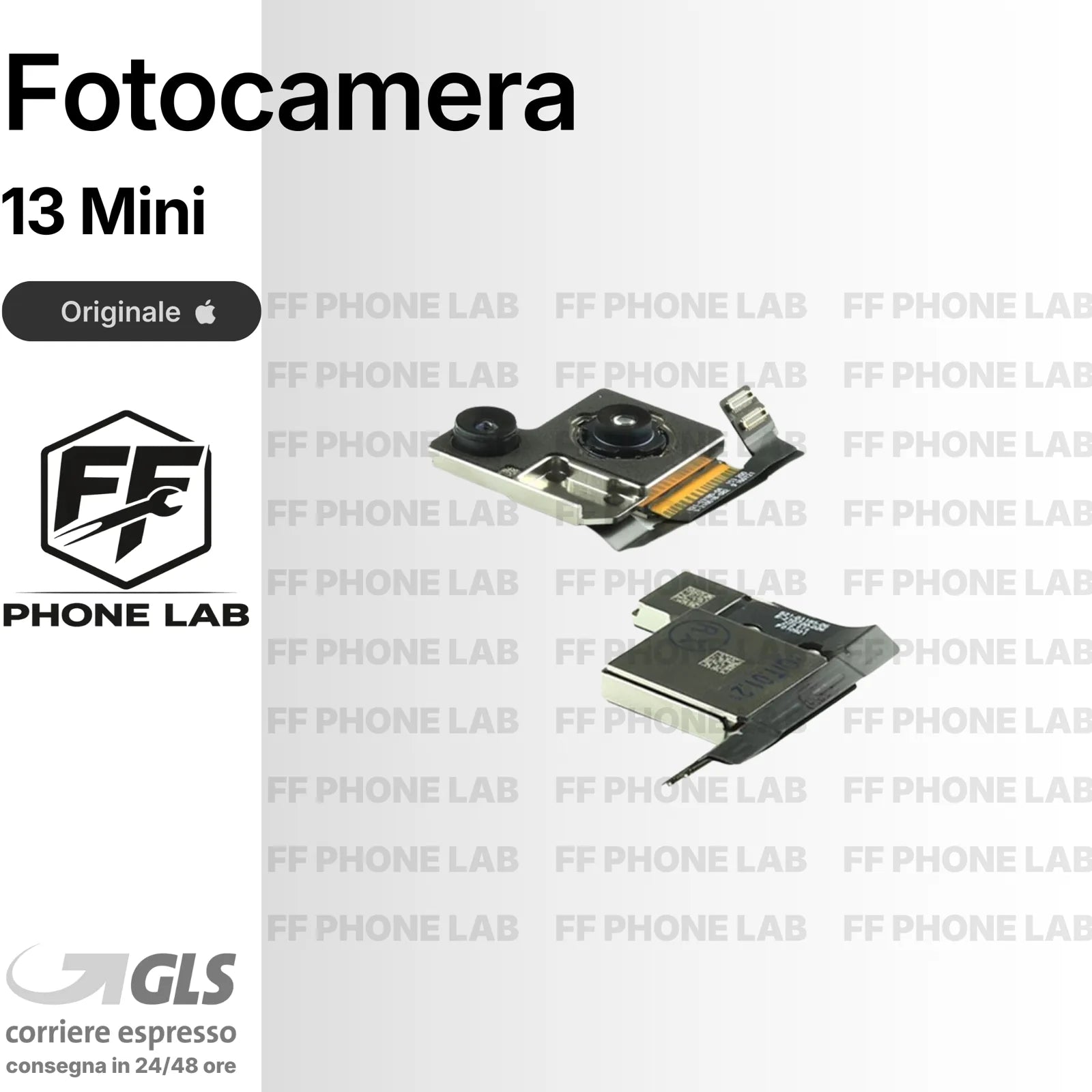 FOTOCAMERA POSTERIORE ORIGINALE APPLE IPHONE 13 MINI PULLED BACK CAM