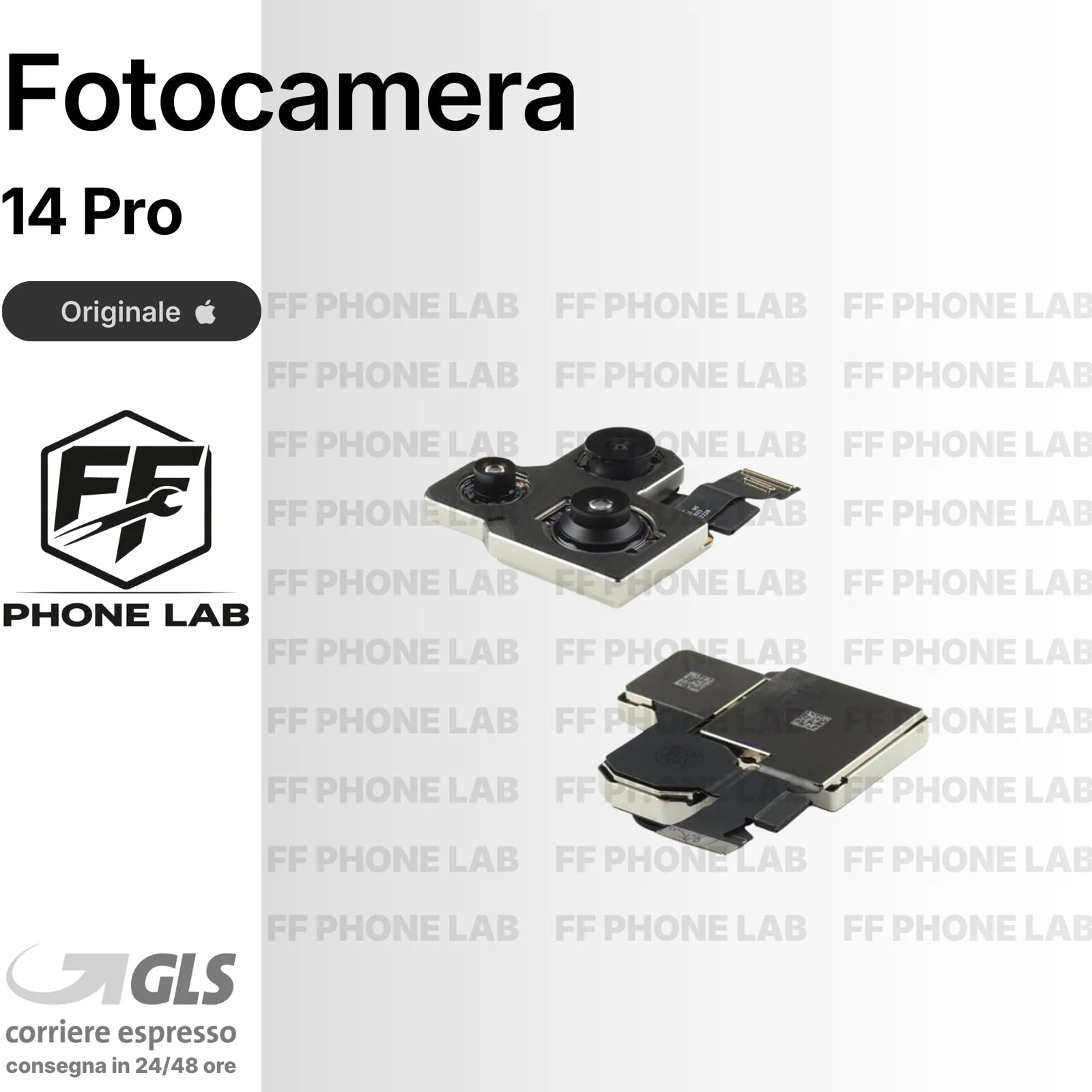 FOTOCAMERA POSTERIORE ORIGINALE APPLE IPHONE 14 PRO PULLED BACK CAMERA