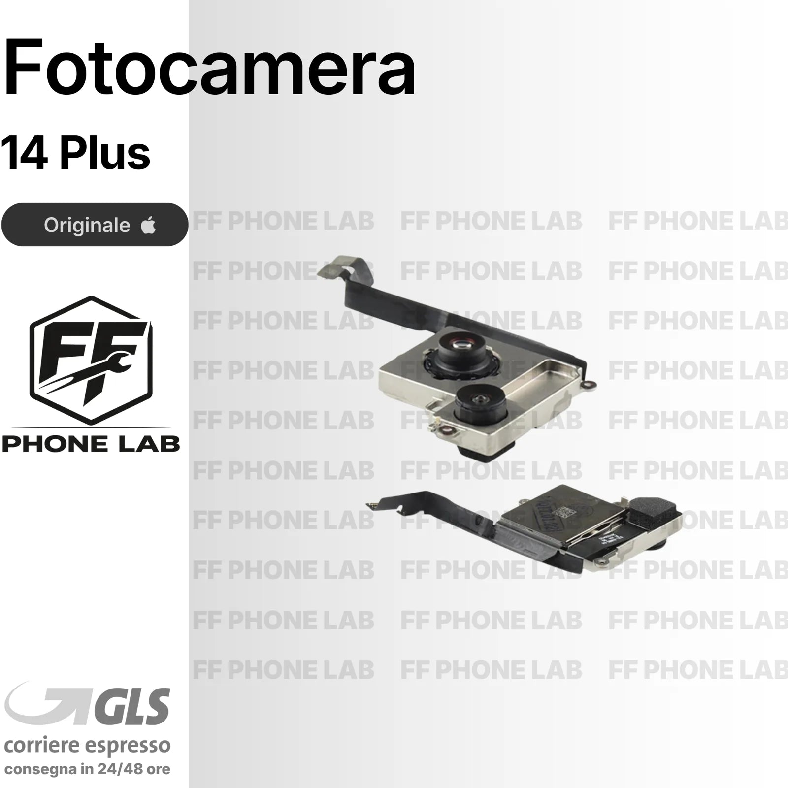 FOTOCAMERA POSTERIORE ORIGINALE APPLE IPHONE 14 PLUS PULLED BACK CAMERA