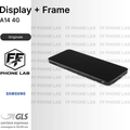 DISPLAY OLED SAMSUNG GALAXY A14 4G SCHERMO COMPLETO CON FRAME SERVICE PACK
