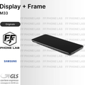 DISPLAY OLED SAMSUNG GALAXY M33 SCHERMO COMPLETO CON FRAME SERVICE PACK