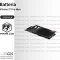 BATTERIA APPLE IPHONE 17 PRO MAX SERVICE PACK
