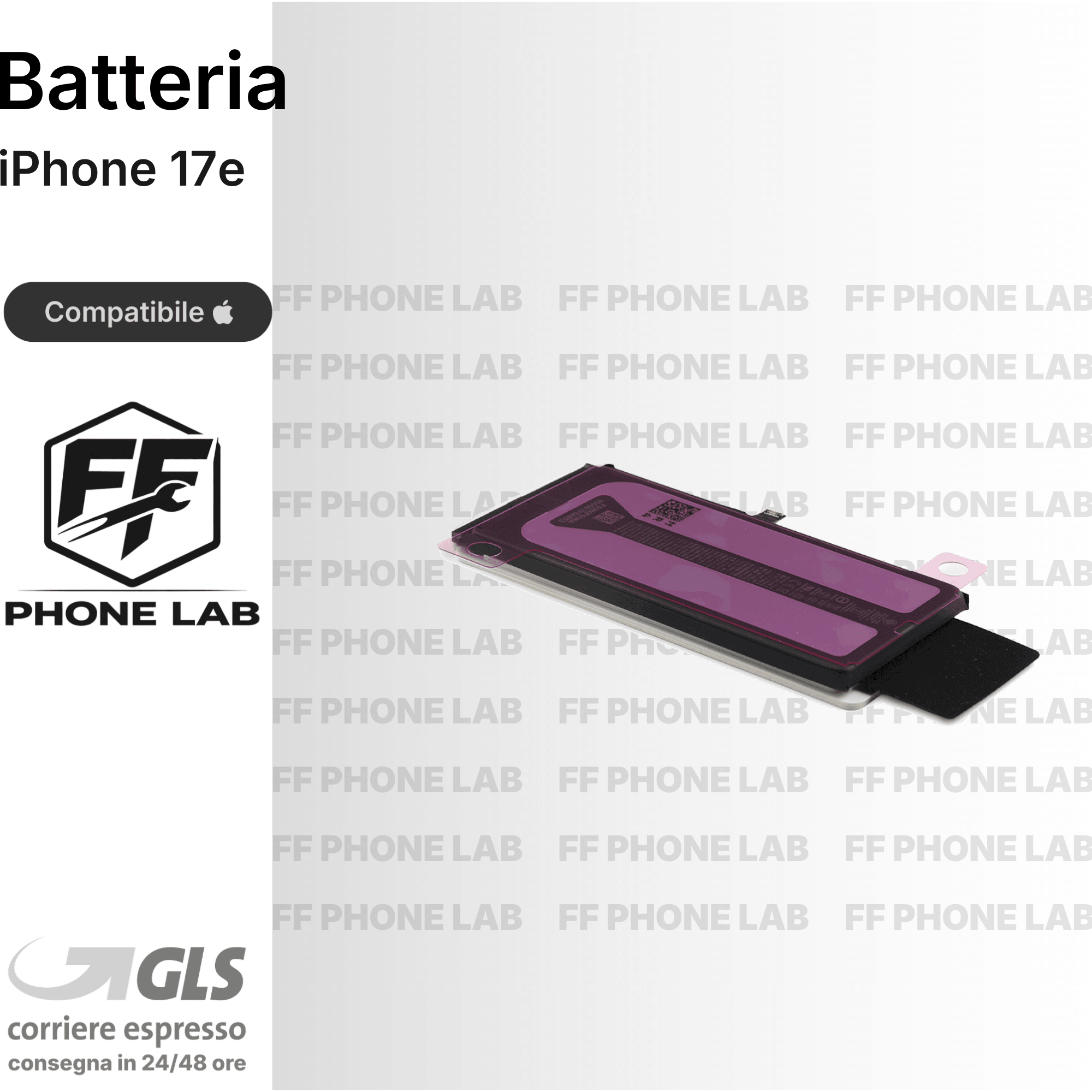 BATTERIA APPLE FOR APPLE IPHONE 17E SERVICE PACK
