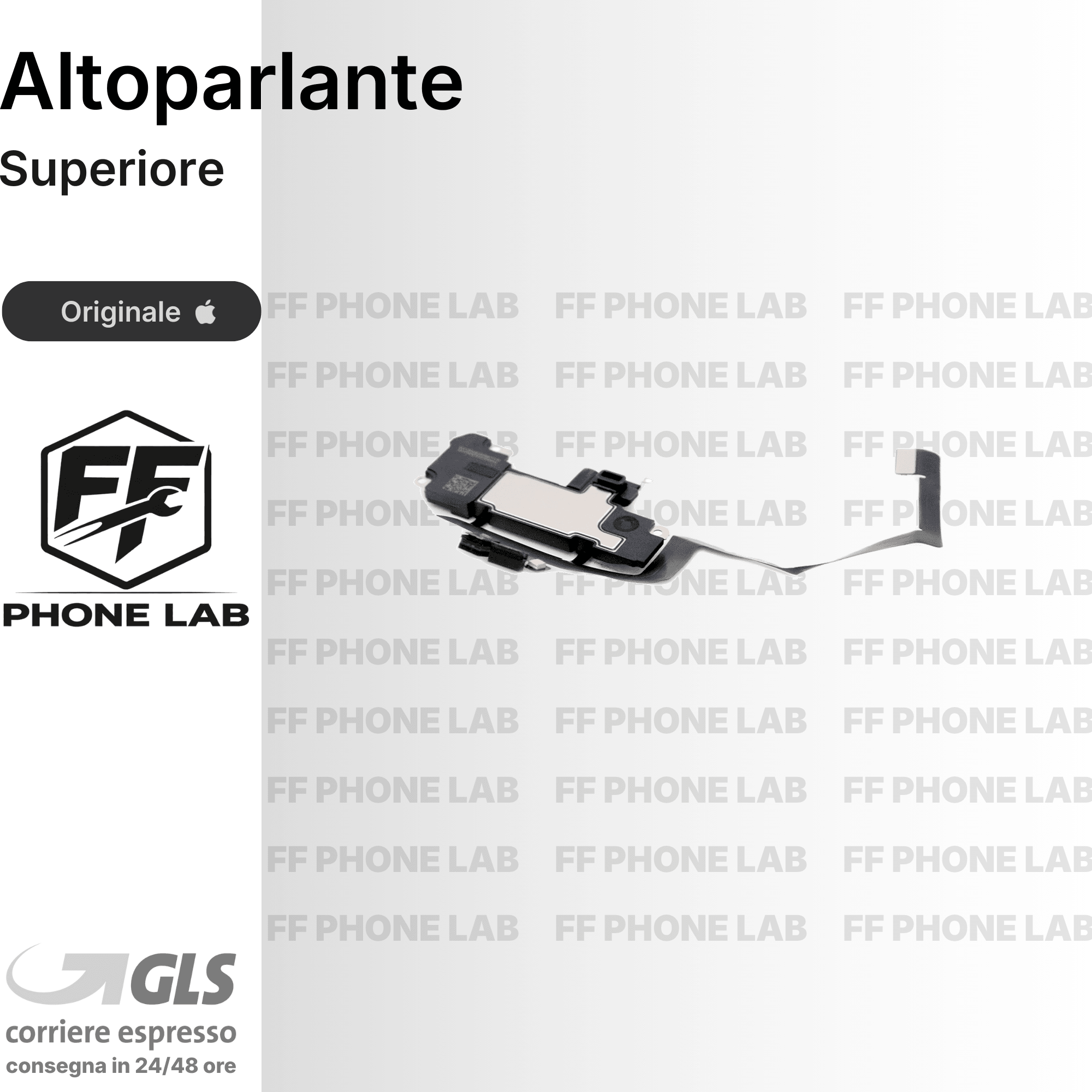 ALTOPARLANTE SUPERIORE AURICOLARE APPLE IPHONE RICAMBIO EARPIECE SPEAKER