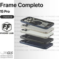 SCOCCA POSTERIORE ORIGINALE APPLE IPHONE 15 PRO FRAME COMPLETO PULLED
