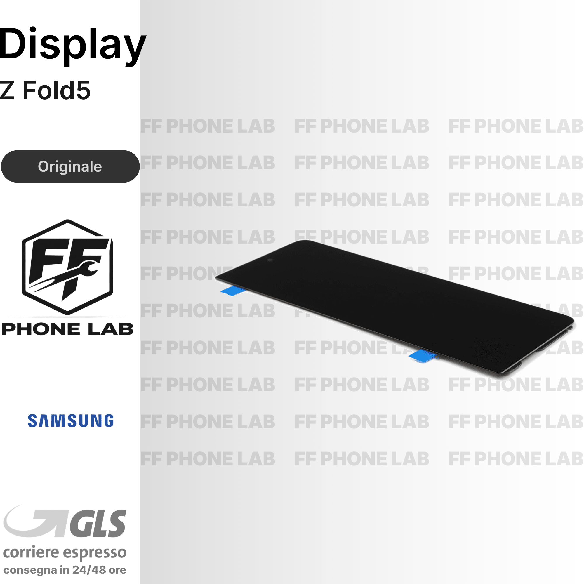 DISPLAY OLED SAMSUNG GALAXY Z FOLD5 SM-F946B SCHERMO COMPLETO CON FRAME RICAMBIO