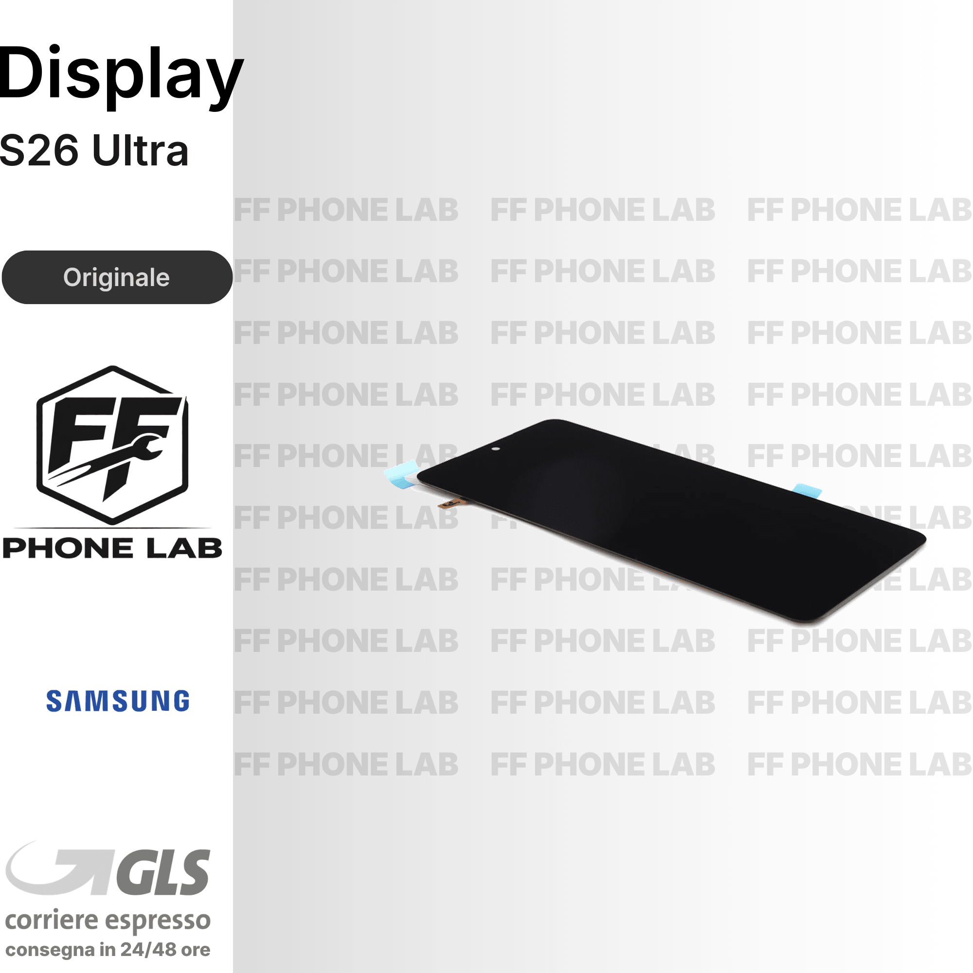 DISPLAY OLED SAMSUNG GALAXY S26 ULTRA SM-S948B SCHERMO COMPLETO CON FRAME LCD