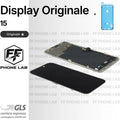 DISPLAY ORIGINALE APPLE IPHONE 15 PULLED/RIGENERATO SCHERMO TOUCH + ADESIVO