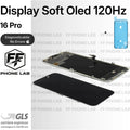 DISPLAY NO ERRORE IPHONE 16 PRO APPLE 120HZ PARI ORIGINALE SCHERMO + ADESIVO