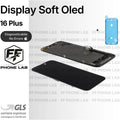 DISPLAY NO ERRORE IPHONE 16 PLUS APPLE PARI ORIGINALE SCHERMO TOUCH + ADESIVO