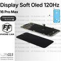 DISPLAY NO ERRORE IPHONE 16 PRO MAX APPLE 120HZ PARI ORIGINALE SCHERMO + ADESIVO